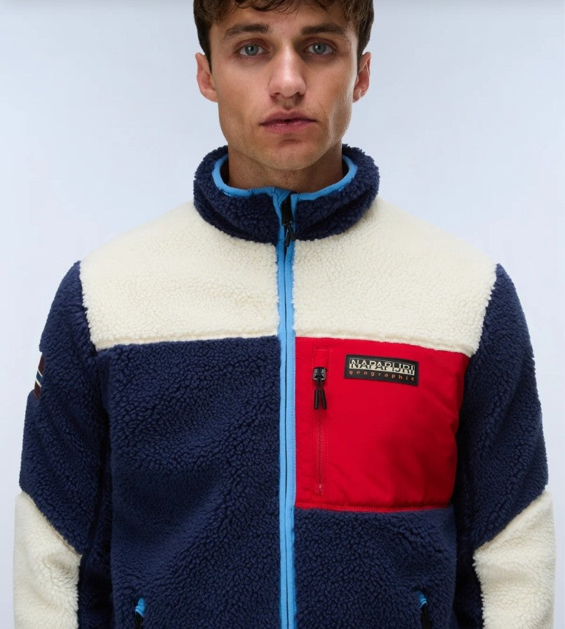 Napapijri Yupik Full Zip Fleece Jacket - Men's