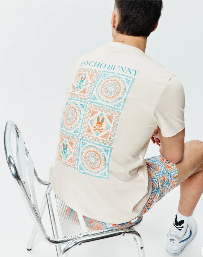 Psycho Bunny Frank Back Graphic Tee