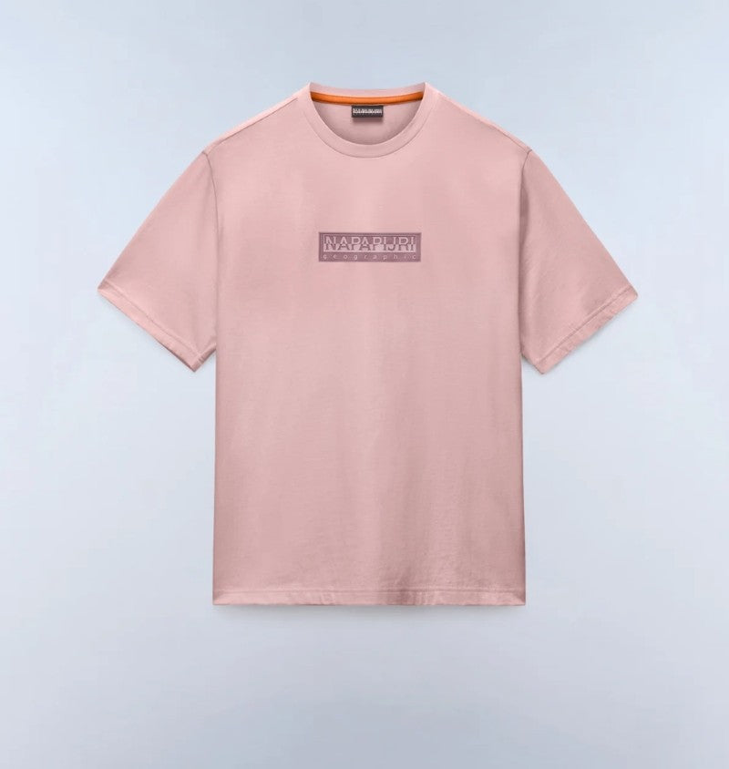 Napapijri S-Box Logo Short Sleeve Tee - Men's