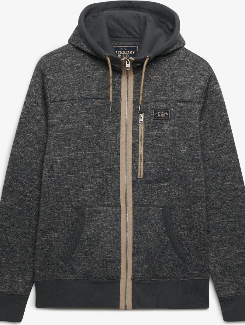 Superdry Storm Fleece Zip Hoodie