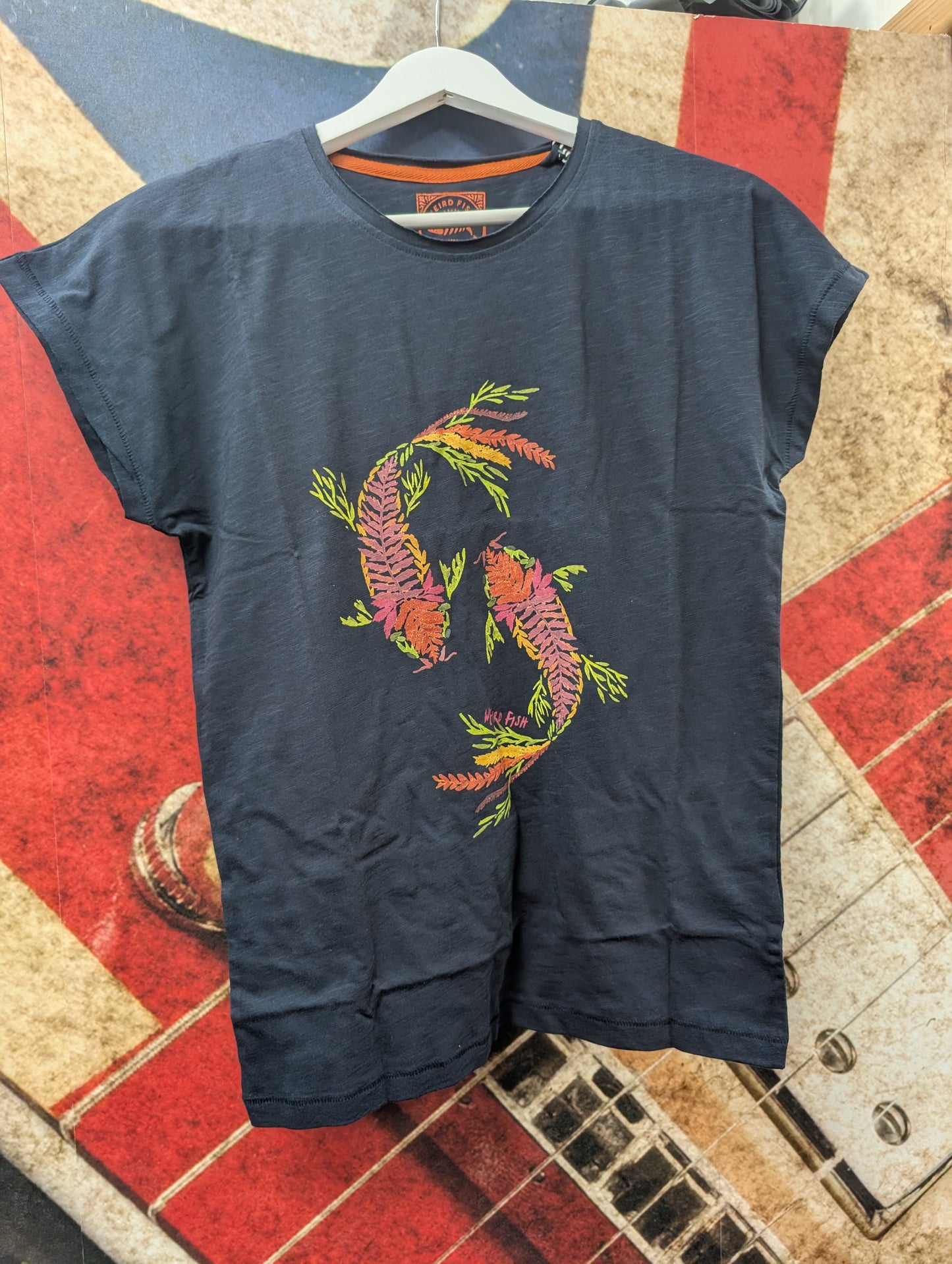 Weird Fish Fern Koi Carp Front Print Tee