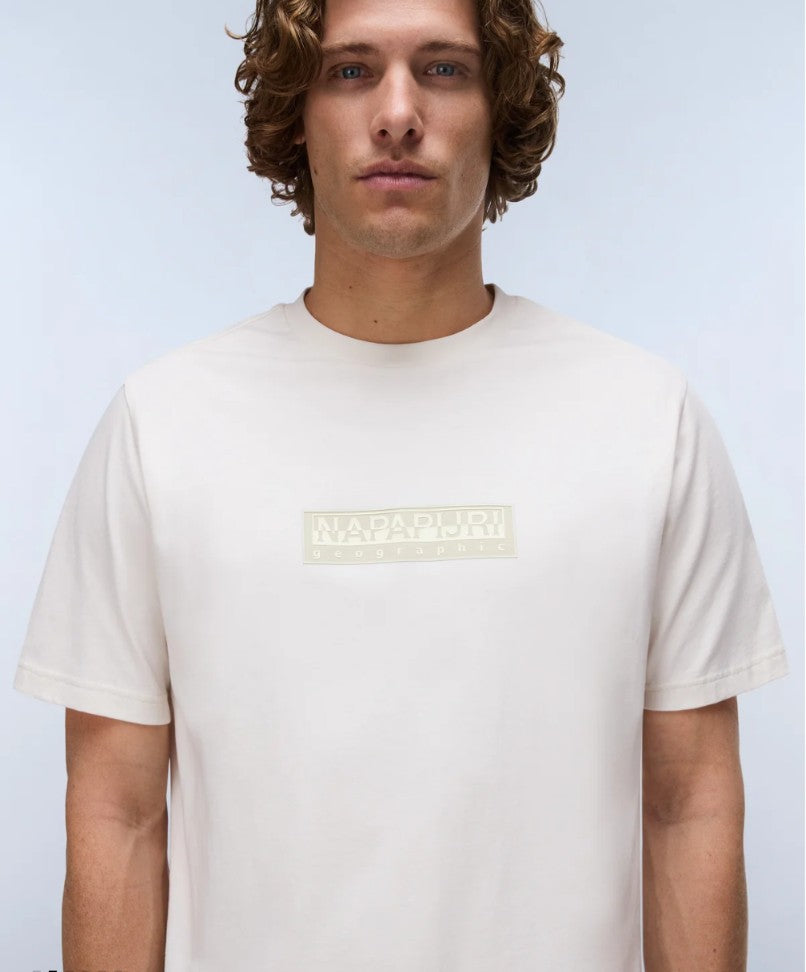 Napapijri S-Box Logo Short Sleeve Tee - Men's