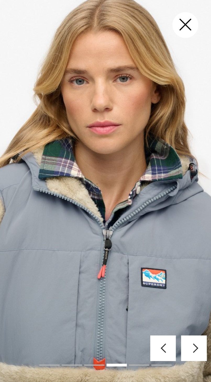 Superdry Super Soft Hybrid Half Zip Jacket