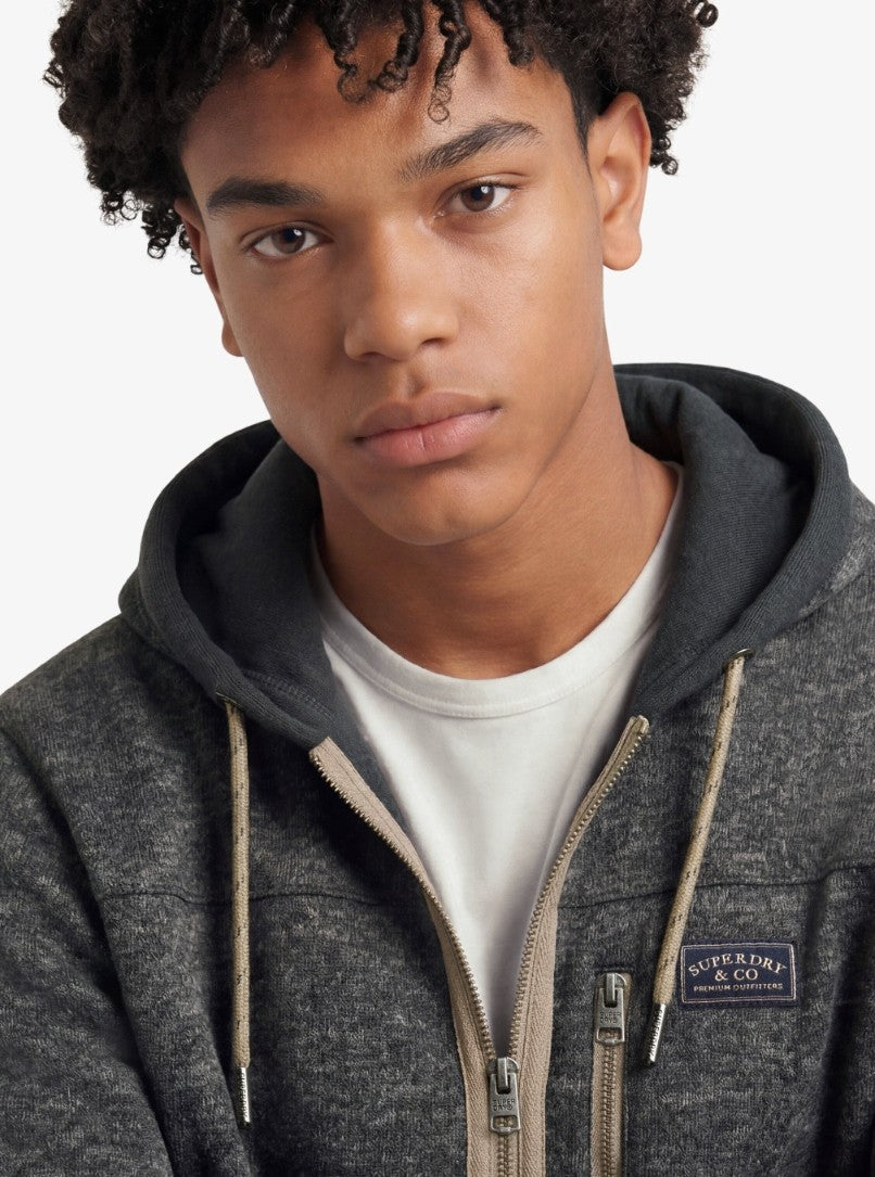 Superdry Storm Fleece Zip Hoodie