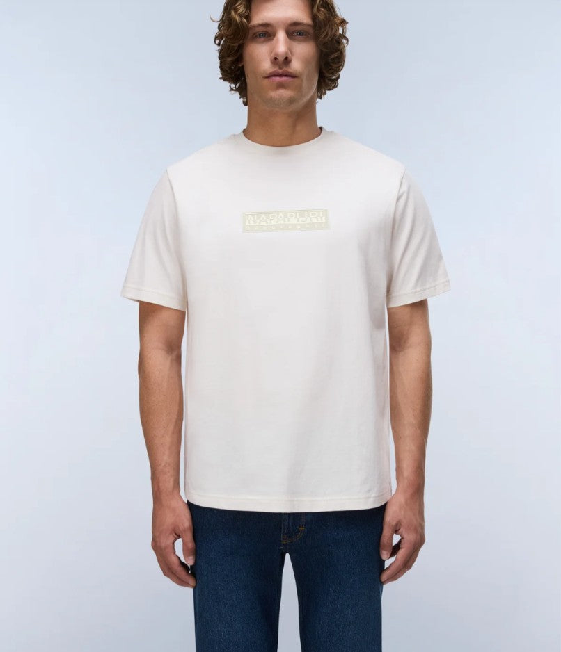 Napapijri S-Box Logo Short Sleeve Tee - Men's