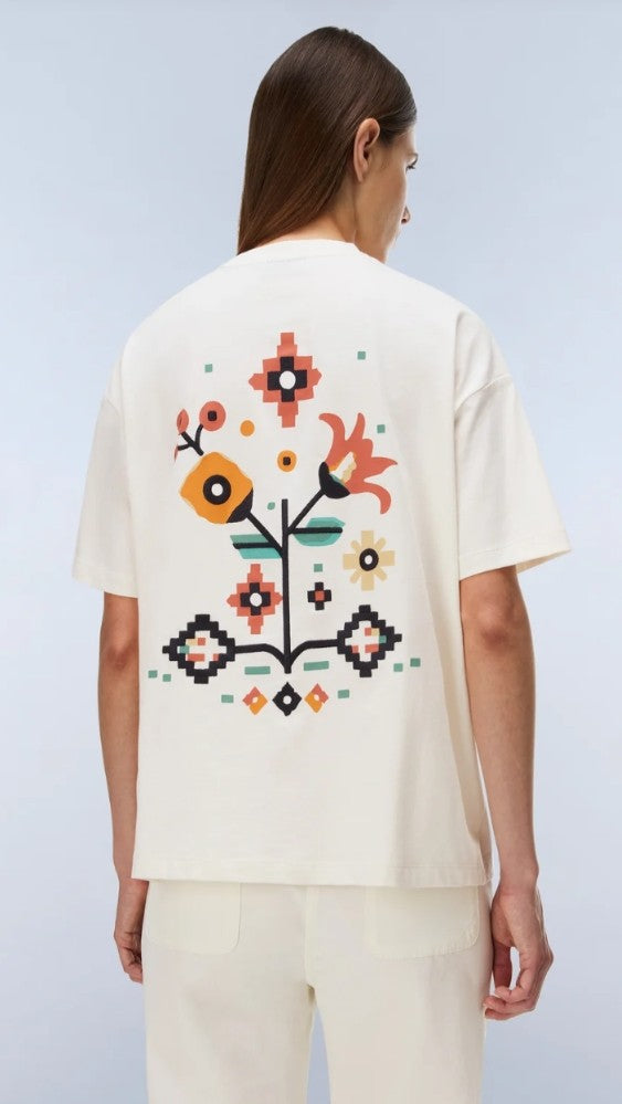 Napapijri Aral Relaxed Fit Graphic Tee - Women's