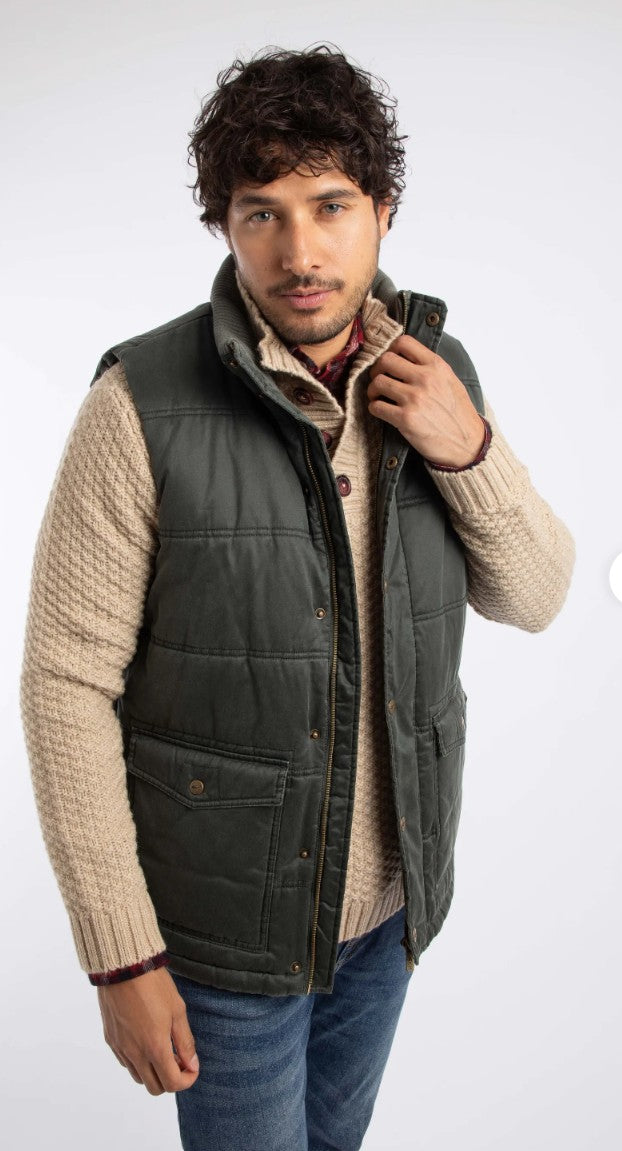Weird Fish Dover Wadded Field Gilet