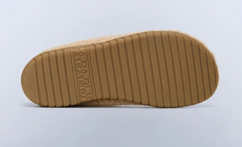 Napapijri Noreg Curly Fleece Slippers
