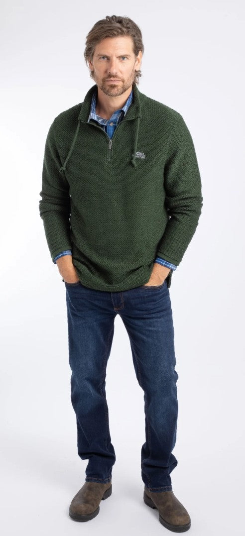 Weird Fish Cruiser Macaroni 1/4 Zip Jacket - Men's