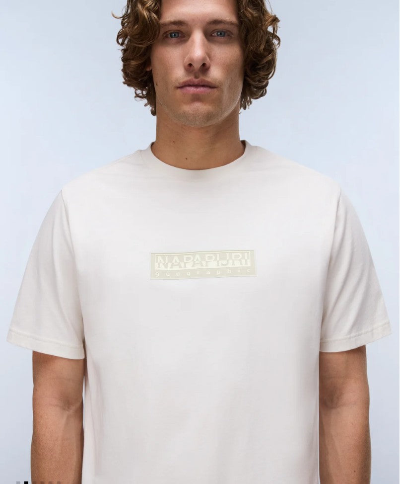 Napapijri S-Box Logo Short Sleeve Tee - Men's