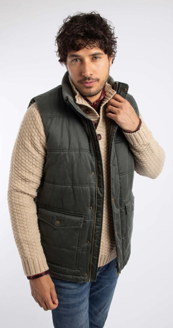 Weird Fish Dover Wadded Field Gilet