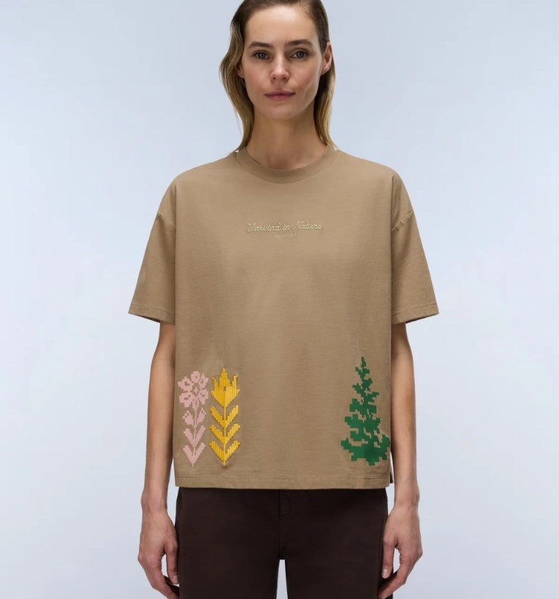 Napapijri Aral Relaxed Fit Graphic Tee - Women's