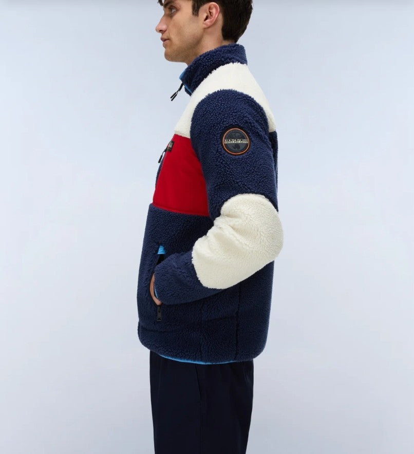 Napapijri Yupik Full Zip Fleece Jacket - Men's