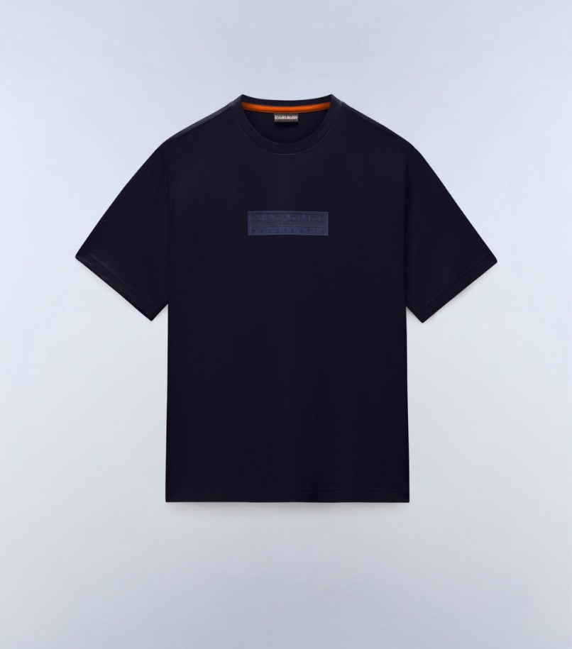 Napapijri S-Box Logo Short Sleeve Tee - Men's