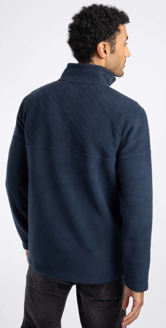 Weird Fish Oakmont 1/4 Zip Textured Fleece
