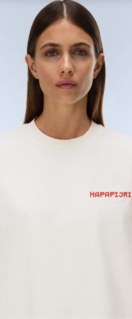 Napapijri Aral Relaxed Fit Graphic Tee - Women's