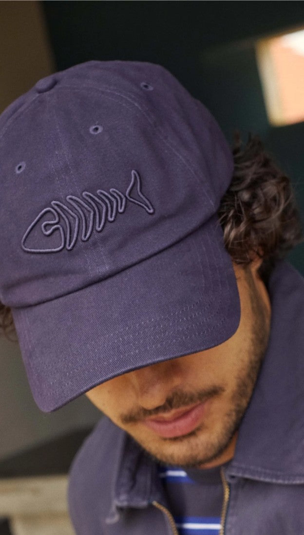 Weird Fish Bude Branded Twill Cap Deep Teal