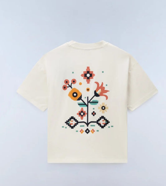 Napapijri Aral Relaxed Fit Graphic Tee - Women's